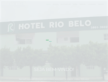 Tablet Screenshot of hotelriobelo.com